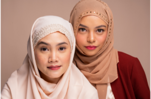 cara pakai hijab pashmina tanpa ciput simple dan mudah
