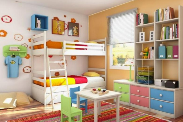 Kamar Anak dengan Konsep Ceria & Colorful