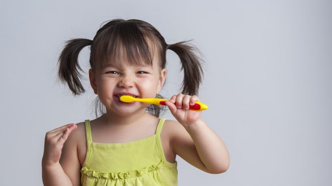 cara mengajari anak sikat gigi umur 2 tahun