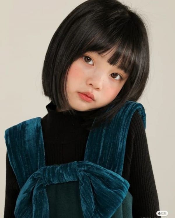 model rambut anak perempuan ala Korea