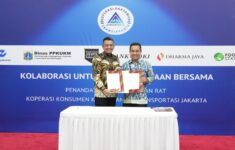 Bank DKI Gandeng Koperasi Konsumen Karyawan Transjakarta