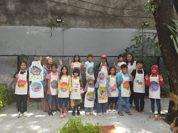 tempat les menggambar anak di Jogja