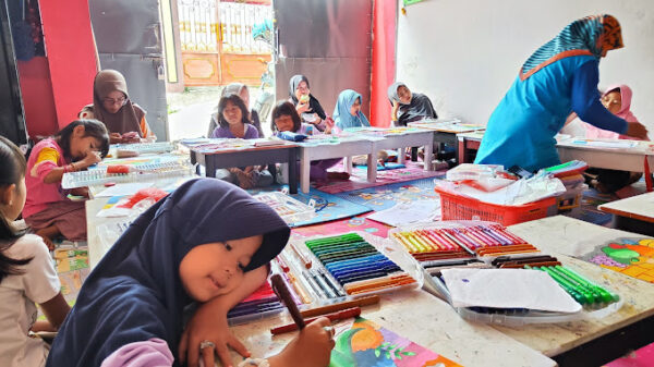 tempat les menggambar anak di Bandung