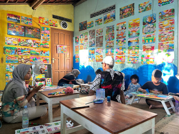 tempat les menggambar anak di Jogja