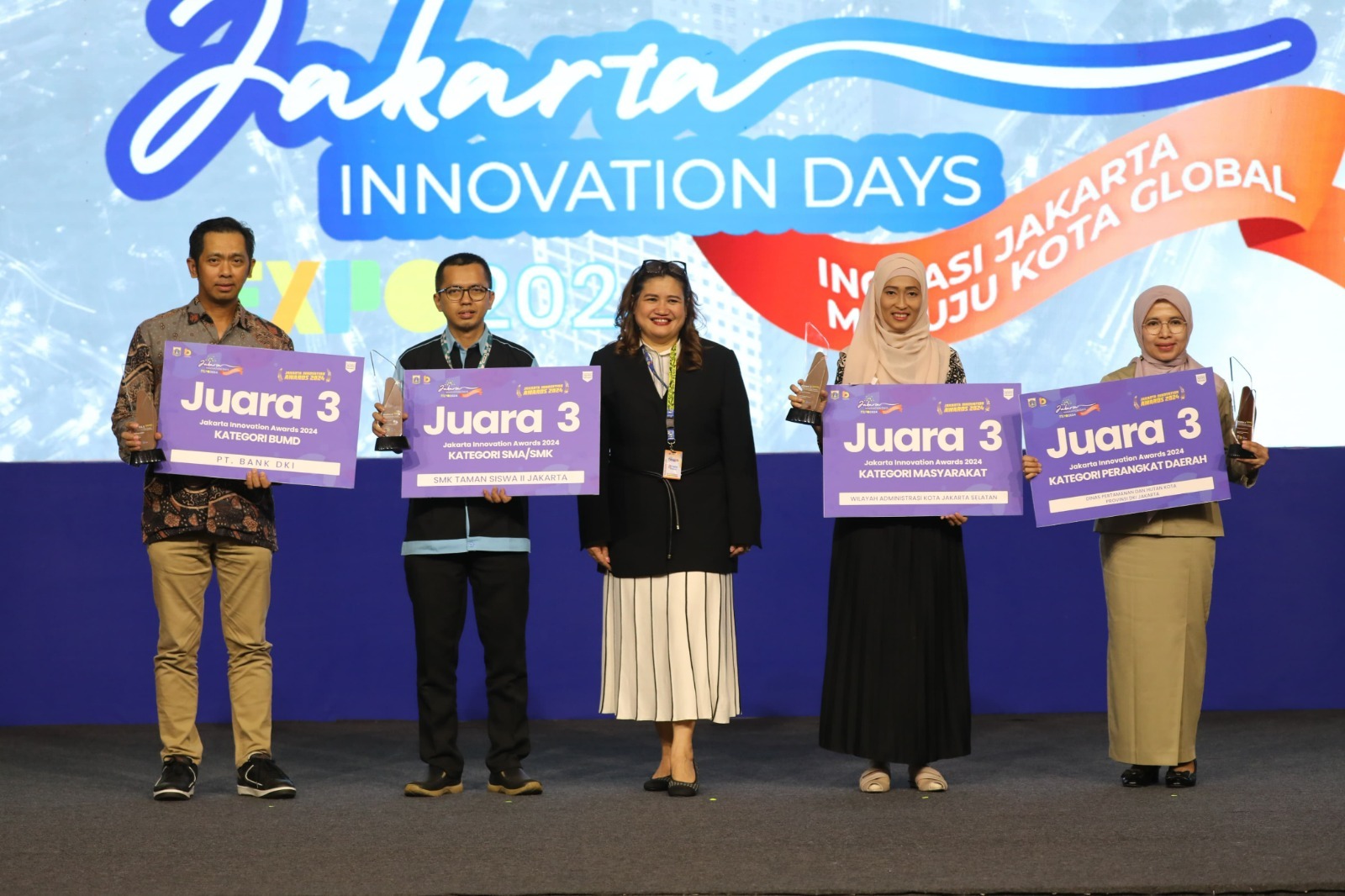 Bank DKI Raih Jakarta Innovation Awards 2024