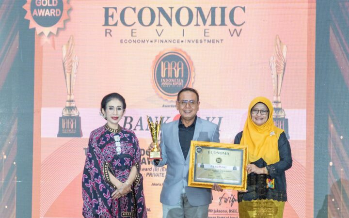 Bank DKI Raih The Best Indonesia Annual Report Award 2024